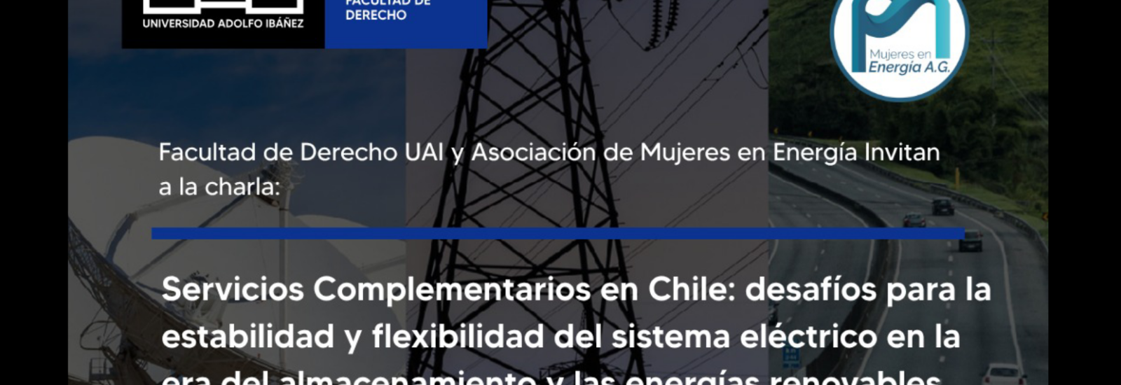 AME y la Universidad Adolfo Ibáñez convocan seminario sobre servicios complementarios del sistema eléctrico